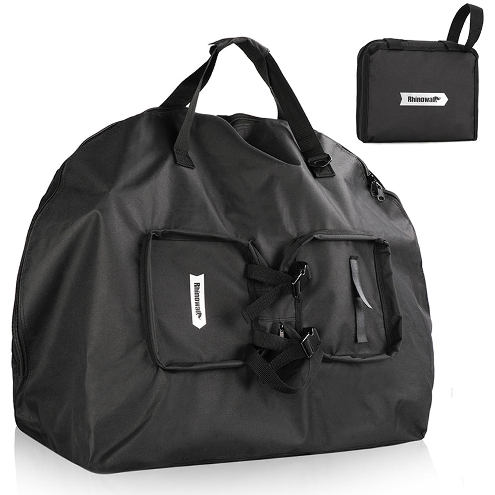 RHINOWALK RF163 14-16 inch Bike Front Bag Folding Shoulder Bag Outdoor Carrying Bag RHINOWALK RF163 14-16 inch Bike Front Bag Folding Shoulder Bag Outdoor Carrying Bag